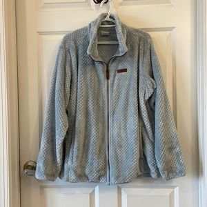 Columbia Ice Blue Sweater Jacket